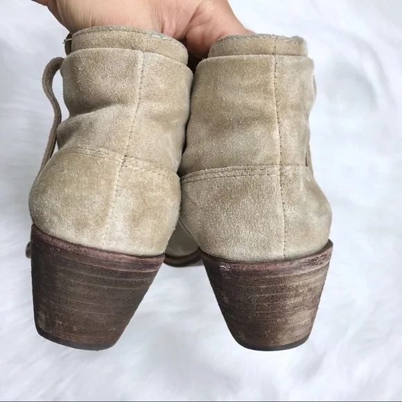 JOIE Ajax Suede Ankle Booties - Picture 6 of 8